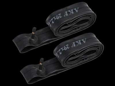 Immagine prodotto di Set: 2x tubo bicicletta 29 pollici x 2.10-2.40, AV (valvola auto), ETRTO 54-622 - 62-622 - per MTB, E-MTB