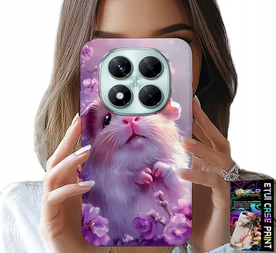 Image de Etui pour Xiaomi Note 14 Pro+ 5G - Hamster mignon, Designs de rongeurs pour les enfants