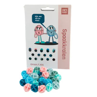 Produktbild von Pexkids sprach Perlen oval multicolor 30 Stück