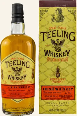 Produktbild von Teeling Pineapple Rum Cask + Box 700ml 49,2% Vol.