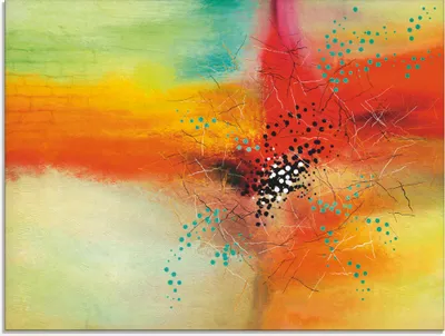 Produktbild von ARTland Glasbild Modern V Größe: 80x60 cm
