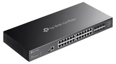 Produktbild von Omada 24-Port 10GBASE-T L2+ Managed Switch mit 8 SFP+ Slots