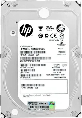 Produktbild von HP MB4000FCWDK 4TB 7200Rpm Sas II 3.5'' Zoll 695507-004