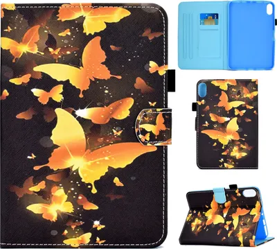 Produktbild von Für Apple iPad 11. Gen A16 2025 / 10.9 2022 Kunstleder Tablet Tasche Motiv 26 Hülle Etuis