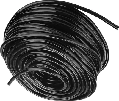 Produktbild von Schwarze PVC-Bewässerungsschlauch - schwere flexible Wasserschlauch für Tropfbewässerung - 50 Meter