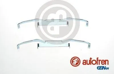 Produktbild von AUTOFREN SEINSA D42390A Zubehörsatz Scheibenbremsbelag Vorne für VW Transporter V Bus (7HB, 7HJ, 7EB, 7EJ, 7EF, 7EG, 7HF, 7EC) Transporter IV Bus