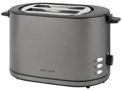 Immagine prodotto di Tostapane ProfiCook® 2 fette con attacco per panini | 900W | fessure per toast extra larghe | funzione di scongelamento | tostapane con attacco per panini | PC TA 1291