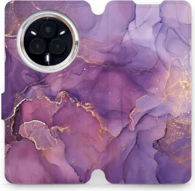 Produktbild von Handyhülle mit klappe für Realme 14 Pro 5G, Mobiwear Book, Violett