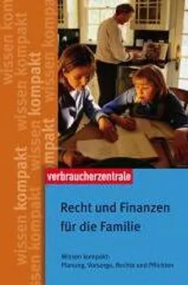 Immagine prodotto di Recht und Finanzen für die Familie: Wissen kompakt: Planung, Vorsorge, Rechte und Pflichten