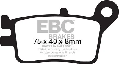 Produktbild von FA153 EBC Blackstuff Bremsbeläge