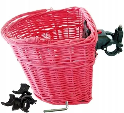 Produktbild von sportown Click Rattan Lenkerkorb Gepäckkorb für Fahrräder