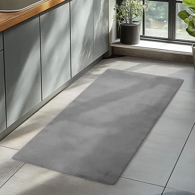 Obrázek produktu pro Homebyhome Pratelný Koberec s Krátkým Vlasem Protiskluzový a M?kký Moderní Jednobarevný Design do Obývacího Pokoje Ložnice, Velikost: 60x100 cm