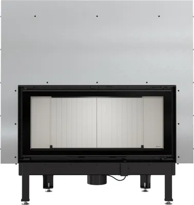 Immagine prodotto di Inserto camino in acciaio KRATKI NADIA 14 kW Ø 200 con porta scorrevole con molla della porta