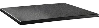 Image de Plateau de table rectangulaire Topalit anthracite 120 x 80 cm