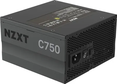 Zdjęcie produktu dla NZXT C750 Gold, 750 W, 100 - 240 V, 50 - 60 Hz, 10 - 5 A, Aktywne, 120 W