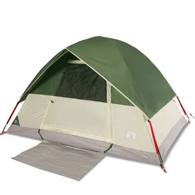 Produktbild von Kuppel-Campingzelt 2 Personen Grün Wasserdicht