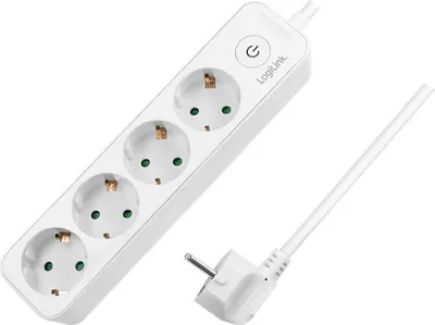 Immagine prodotto di Logilink Steckdosenleiste 4-fach,4xCEE 7/3 1,5m:m.Schalter w
