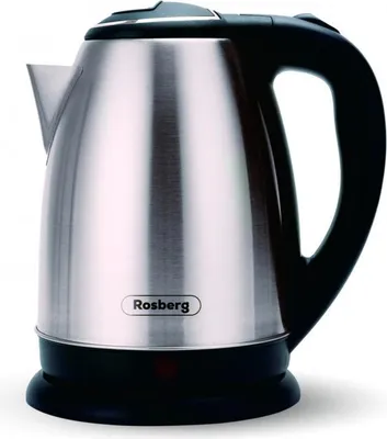 Obrázek produktu pro Rychlovarná konvice Rosberg R51230I, 1800 W, 1,8 l, ochrana, nerezová ocel/černá