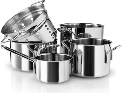 Produktbild von Kochtopfset, 5er-Set - Eva Trio
