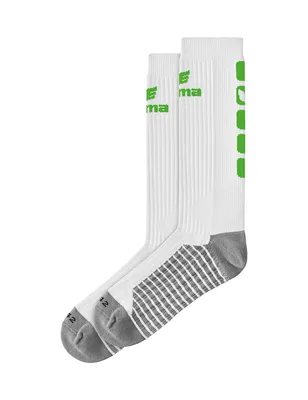 Produktbild von erima Classic 5-C Socken lang white/green 39-42