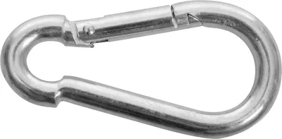 Produktbild von Karabinerhaken, Feuerwehr Karabiner, Schnapphaken, Feuerwehr, mittel: 8 cm