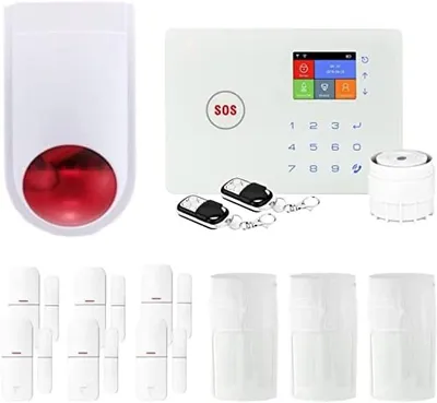 Image de Système d'alarme sans fil pour la maison et les entreprises, avec connectivité WiFi et GSM
