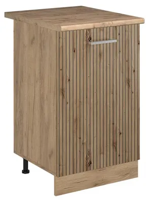 Immagine prodotto di Mobiletto base cucina Vicco R-Line Rovere artigianale/Rovere dorato 50 cm piano di lavoro Rovere dorato, Model 70308