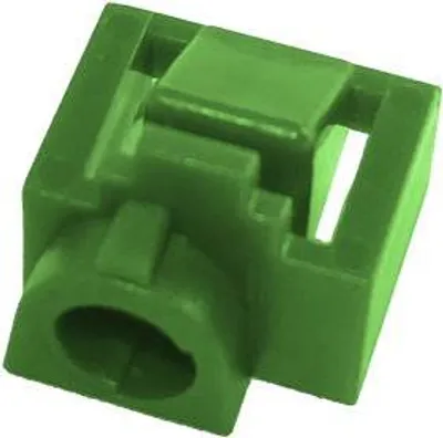Obrázek produktu pro Blokátor zásuvek RJ45, zelený, ochrana proti neoprávněnému přístupu