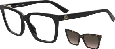 Produktbild von Moschino Love MOL661/C Havana black 54/16/140 Damen Brillen