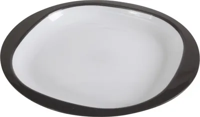 Produktbild von Picknick-Geschirr Melamin Camping Geschirr Teller Ø 27cm braun Kampa CW1011