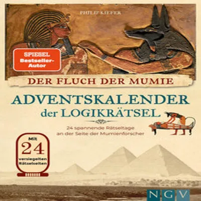 Produktbild von Der Fluch der Mumie Adventskalender der Logikrätsel