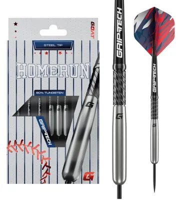 Obrázok produktu pre Sada šípok "Homerun" 90%, strieborná