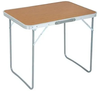 Obrázek produktu pro Akord Skládací kempingový stůl Ares hnědý 60x50x50 cm
