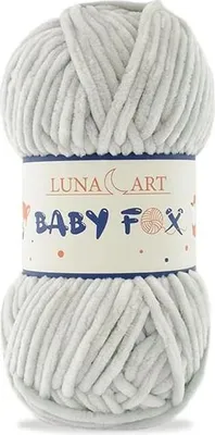 Produktbild von Luna Art Baby Fox Wolle, weich & ideal für Kinderkleidung, 100% Polyester
