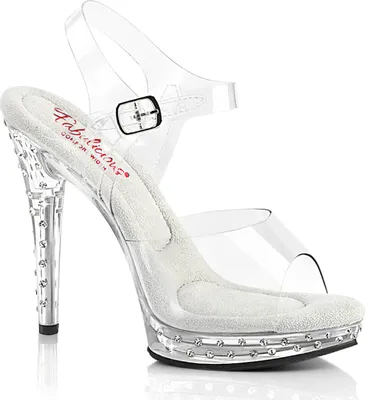 Produktbild von GLORY-508SDT Damen Sandale von Fabulicious, Transparent EU 36, US 6