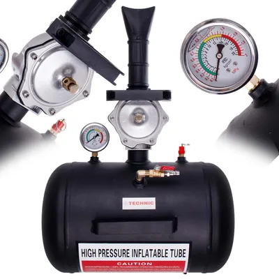Produktbild von Reifenfüller mit Schnellablass-Druckbehälter zum Aufpumpen von Reifen und Felgen (20 l)