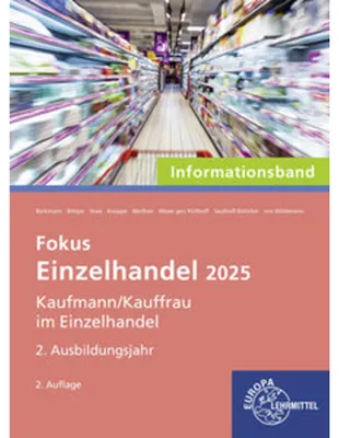 Produktbild von Fokus Einzelhandel 2025, 2. Ausbildungsjahr