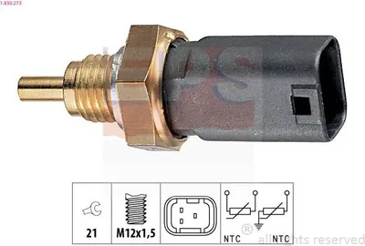 Produktbild von EPS 1.830.273 Kühlmitteltemperatursensor für FIAT Strada Pickup (178) PALIO Weekend (178DX) PALIO (178BX) Siena (178, 172)
