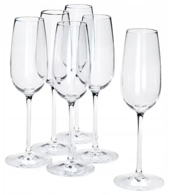 Produktbild von IKEA STORSINT Sektgläser Kristallglas 220ml 6er-Set