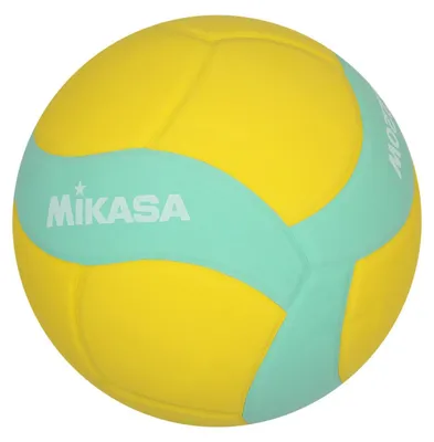 Produktbild von Mikasa - "VS220W" Volleyball für Kinder PP8887 (5, 5) (Gelb/Gelb/Petrol/Petrol)