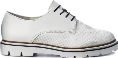 Produktbild von GABOR Damen Halbschuhe aus weißem Leder elegant 38