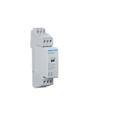 Zdjęcie produktu dla Ogranicznik przepięć Hager T3 1P+N Uc 264V SPC203N