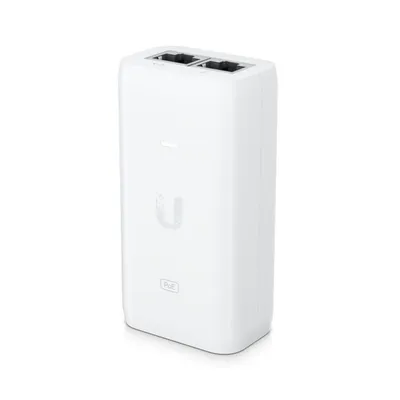 Produktbild von Ubiquiti U-POE-AF, Gigabit Ethernet, 1000 Mbit/s, Weiß, 48 V, 100-240 V, 50/60 Hz