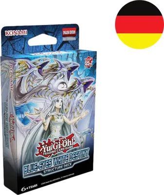 Produktbild von Yu-Gi-Oh! Structure Deck Blue-Eyes White Destiny Deutsch (Reprint)