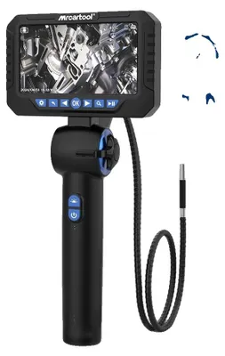 Produktbild von Automotive Endoskopinspektionskamera, 6,25 mm Objektiv, 1920x1080 Auflösung, 1 m Kabel Länge, IP67 wasserdicht, 210° Artikulation