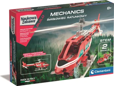 Produktbild von CLEMENTONI Clementoni wissenschaftlicher Spaß. Mechaniklabor. Rettungshubschrauber 50753