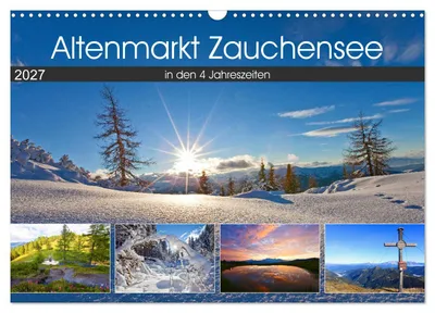 Produktbild von Altenmarkt Zauchensee (Wandkalender 2027 DIN A3 quer), CALVENDO Monatskalender