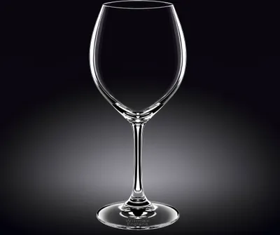 Zdjęcie produktu dla Wilmax zestaw kieliszków do wina 6-częściowy szkło kryształowe 490 ml - WL-888010/6A