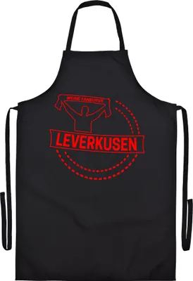 Produktbild von multifanshop Grillschürze - Leverkusen - Meine Fankurve, schwarz, Größe one size