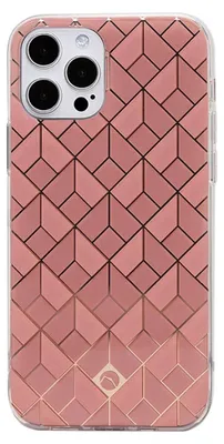 Immagine prodotto di ARTEFAKT, Custodia per Apple iPhone 12 / 12 Pro Saint Germain con motivi 3D, rosa